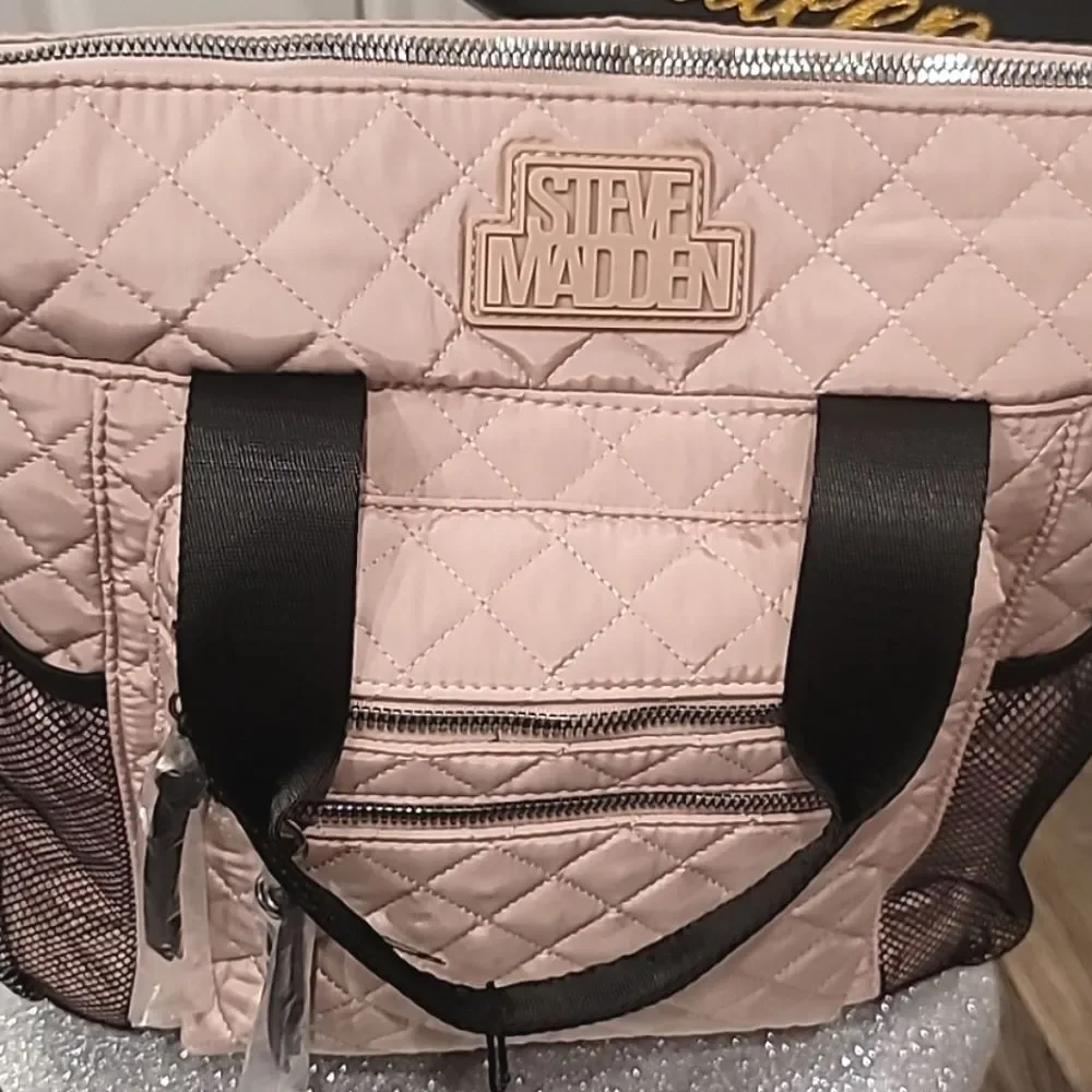 Steve‎ Madden BJaxie Quilted Backpack/Tote Bag